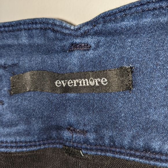 Vintage Y2K Evermore Dark blue Soft Denim Jeggings - Picture 5 of 8